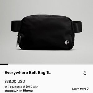 Lululemon Everywhere Belt Bag
